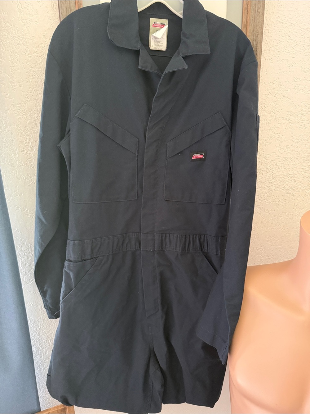 Dickies Men’s navy Military Field Coverall Jacket